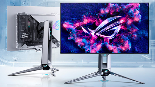 画像ギャラリー No.002のサムネイル画像 / 有機ELパネルで540Hz表示が可能なゲーマー向けディスプレイ「ROG Swift OLED PG27AQWP-W」が11月29日発売