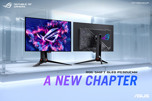 画像ギャラリー No.002のサムネイル画像 / ASUSの31.5型有機ELディスプレイ「ROG Swift OLED PG32UCWM」が10月23日発売。4K/240HzとフルHD/480Hzを切り替えるデュアルモード対応