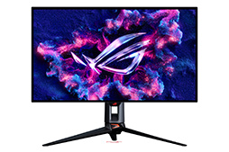 画像ギャラリー No.004のサムネイル画像 / ASUSの31.5型有機ELディスプレイ「ROG Swift OLED PG32UCWM」が10月23日発売。4K/240HzとフルHD/480Hzを切り替えるデュアルモード対応