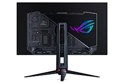 画像ギャラリー No.005のサムネイル画像 / ASUSの31.5型有機ELディスプレイ「ROG Swift OLED PG32UCWM」が10月23日発売。4K/240HzとフルHD/480Hzを切り替えるデュアルモード対応