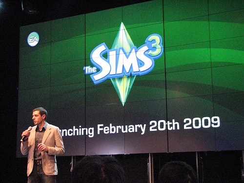 ���������꡼ No.003�Υ���ͥ������ / ��GC 2008��08�ϵס��˥�ǥ����������о줷����The Sims 3�פϳ�ȯ��Ĵ���ͻ�