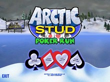 画像集#010のサムネイル/スノーモービルに乗りながらポーカーをする「Arctic Stud Poker Run」のデモ版をUp