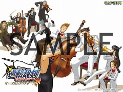 画像集#001のサムネイル/「逆転裁判オーケストラコンサート」開催記念壁紙配信中