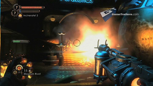 画像集#001のサムネイル/相変わらずダークな雰囲気。「BioShock 2」のプレイムービー第1弾