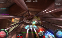 画像集#003のサムネイル/ライバルを破壊しながらカッ飛ばすレースゲー「Pyroblazer」のデモ版をUp