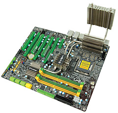 画像集#001のサムネイル/DFI,Intel X48チップセット搭載マザー「LANParty UT」を発売