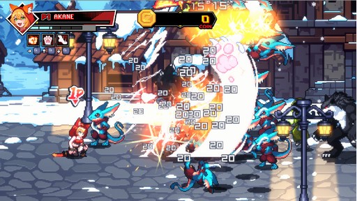 画像ギャラリー No.002のサムネイル画像 / 新たな冒険はベルトスクロールアクションに。ネコ耳魔法使いが現代都市で大暴れする「Catgirl Rage: Claws of Fury」プレイレポート［OIGS2026］