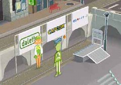 画像集#001のサムネイル/「ダレットワールド」連休中だけ登場するキャラクターを探そう