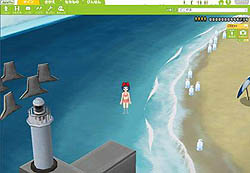 画像集#010のサムネイル/「ダレットワールド」にモンハンコーナー開店&海びらきで海の家登場