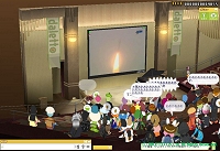 画像集#001のサムネイル/ディスカバリー号打ち上げなど「ダレットワールド」内でライブ配信