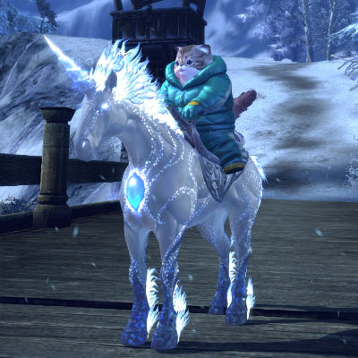 画像ギャラリー No.006のサムネイル画像 / 「TERA」ガチャでスノーボードウェアやユニコーンが入手可能。2月13日まで