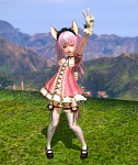 画像ギャラリー No.005のサムネイル画像 / 「TERA」エリーン専用のメイド服が再登場。ゴシックな武器アバターも