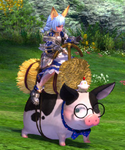 画像ギャラリー No.002のサムネイル画像 / 「TERA」，個性豊かで可愛らしい「こぶたなのりもの」がTERAガチャに登場