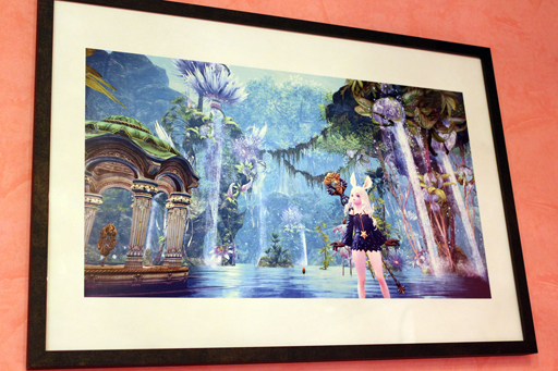 画像ギャラリー No.006のサムネイル画像 / 「TERA」と「＠ほぉ〜むカフェ」がコラボ。メイド服姿のエリーンが秋葉原でご主人様を出迎えてくれる「エリーンカフェ」発表会をレポート