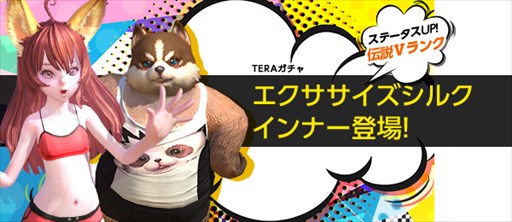 画像ギャラリー No.005のサムネイル画像 / 「TERA」，インナー装備に伝説Vランクの「エクササイズシルクインナー」が登場