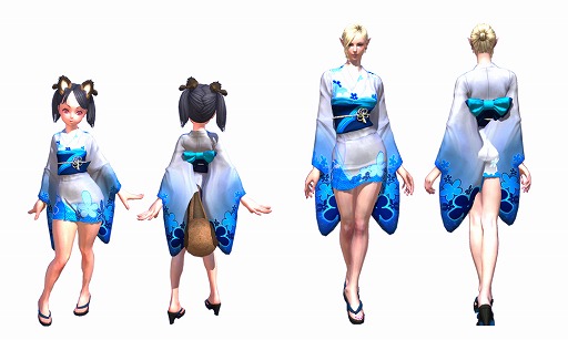 画像ギャラリー No.004のサムネイル画像 / PC版「TERA」にかわいく夏らしい浴衣アバターが登場。うなぎを釣る“土用の丑の日蒲焼イベント”の開催も