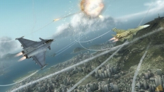 画像集#001のサムネイル/トム・クランシーシリーズ初のフライトシム「Tom Clancy's H.A.W.X」最新SS公開