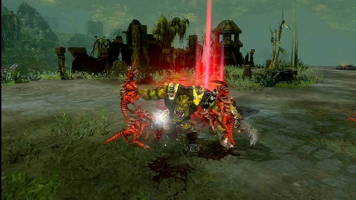 画像集#001のサムネイル/「Warhammer 40K:DoW II」,オルクが大暴れ&開発チームのMPテストムービーが公開