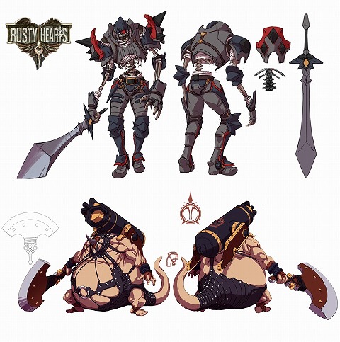 画像ギャラリー No.002のサムネイル画像 / 韓国で現在開発中のスタイリッシュなオンラインアクションRPG「Rusty Hearts」。最新ムービーでアニメ調のグラフィックスと巧みな演出を確認しよう