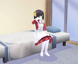 画像ギャラリー No.002のサムネイル画像 / 「ai sp@ce」キャラドルに，家具アクション4種類が新たに追加