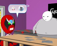 画像集#003のサムネイル/コミカルアドベンチャー「Strong Bad’s Cool Game for Attractive People Episode 2」のデモ版をUp