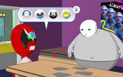 画像集#005のサムネイル/Strong Badの騒動は続く。ADV「Strong Bad’s Cool Game for Attractive People Episode 3」のデモ版をUp