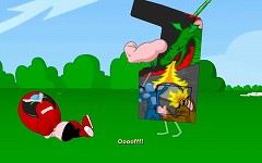 画像集#002のサムネイル/ゲーム機からドラゴンが!? コミカルADV「Strong Bad's Cool Game for Attractive People」第5弾のデモ版をUp