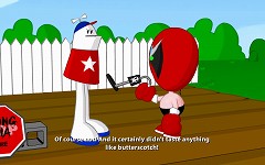 画像集#003のサムネイル/ゲーム機からドラゴンが!? コミカルADV「Strong Bad's Cool Game for Attractive People」第5弾のデモ版をUp