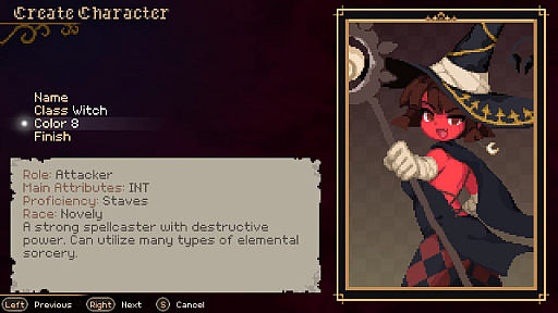 画像ギャラリー No.004のサムネイル画像 / 「Momodora」シリーズの開発者rdein氏が手掛ける，ターン制ダンジョン探索RPG「Record of Dorathia」が発表に