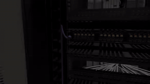 画像ギャラリー No.011のサムネイル画像 / 建物のネット環境を整備するため,サーバールームで計3072個のポートへケーブルを配線していくシム「Cable Management Simulator」発表
