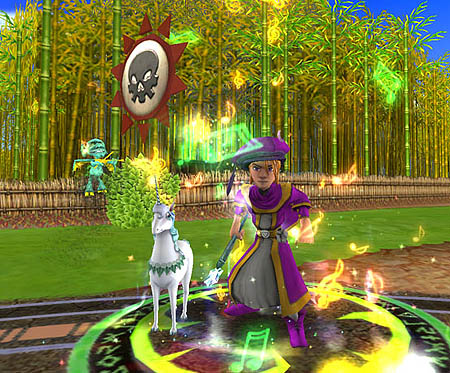 画像集#001のサムネイル/オンラインカードバトルゲーム「Wizard101」,正式サービスがスタート