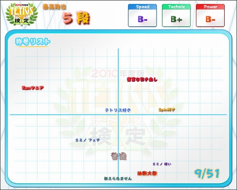 画像ギャラリー No.004のサムネイル画像 / 40ライン消しを極めよ!「テトリスオンライン」で「テトリス検定」開始