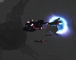 画像集#004のサムネイル/スペースコンバットシム「Dark Horizon」,最新スクリーンショット公開