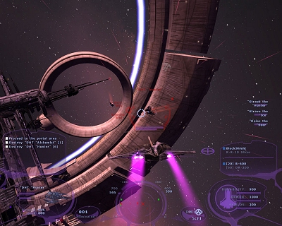 画像集#001のサムネイル/スペースコンバットシム「Dark Horizon」,最新プレイムービーが公開