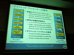 ������#001�Υ���ͥ���/��CEDEC 2008��05�ϥ���ƥ롤���ܤΥ����೫ȯ�Ԥ�Larrabee��Ҳ�