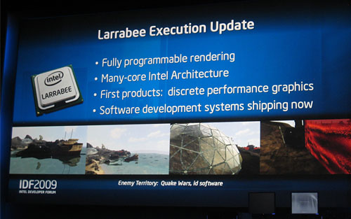 ꡼ No.004Υͥ / IntelIDF 2009ǡLarrabeeפμµǥϪ2010ǯʹߡϥɻԾ˥եåɤ