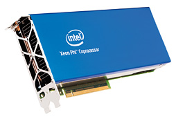 画像集#002のサムネイル/Intel，スーパーコンピュータ向けアクセラレータ「Xeon Phi 5110P」発表。60基のx86コアを1チップ上に集積
