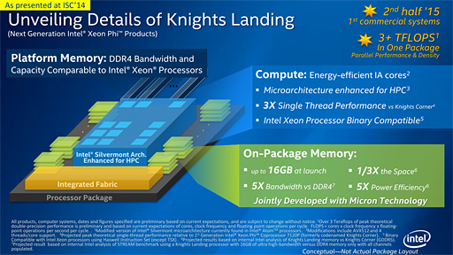 画像集#007のサムネイル/Intel,第3世代Xeon Phi「Knights Hill」の存在を明らかに