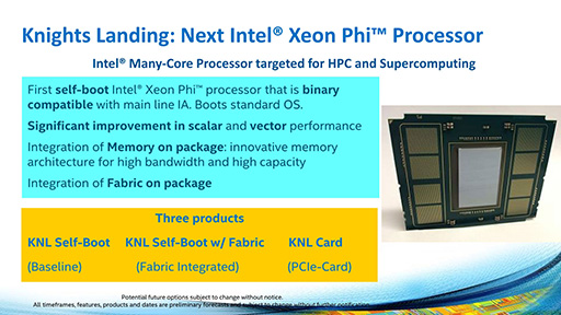 画像集 No.018のサムネイル画像 / 数値演算から機械学習へと手を広げるIntelのプロセッサ「Xeon Phi」を，ゲーマーはどう位置づけるべきか