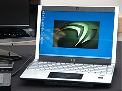 画像集#009のサムネイル/［COMPUTEX 2008＃02］手のひらの上でFPSが動く！ NVIDIA，小型機器向けプロセッサ「Tegra」を発表