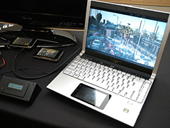 画像集#014のサムネイル/［COMPUTEX 2008＃02］手のひらの上でFPSが動く！ NVIDIA，小型機器向けプロセッサ「Tegra」を発表