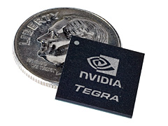画像集#018のサムネイル/［COMPUTEX 2008＃02］手のひらの上でFPSが動く！ NVIDIA，小型機器向けプロセッサ「Tegra」を発表
