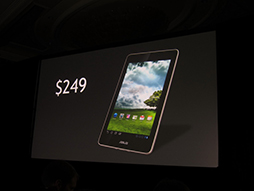 画像ギャラリー No.003のサムネイル画像 / 驚きの249ドル。ASUS,Tegra 3搭載の7インチタブレットを発表。NVIDIAはTegra 3の拡張機能を紹介