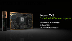 画像ギャラリー No.004のサムネイル画像 / NVIDIA,Pascal世代の新SoC「Tegra X2」を採用する組み込み向け開発キット「Jetson TX2」発表