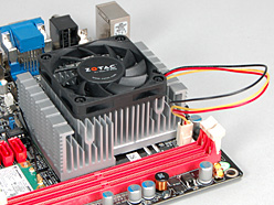 画像ギャラリー No.010のサムネイル画像 / ZOTAC製mini-ITXマザー「IONITX」レビュー掲載。IONプラットフォームの実力をムービーでチェックする