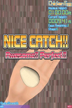 画像集#002のサムネイル/空からタマゴが!? iPhone/iPod touch用「Catch The Egg」配信