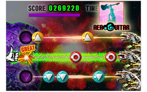 画像集#001のサムネイル/ユードー,「Aero Guitar」などリズムアクション3タイトル配信