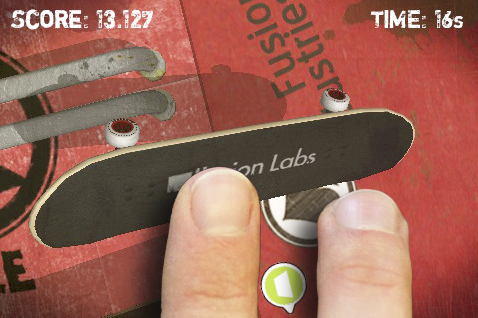 ������#001�Υ���ͥ���/��iPhone�ϥޥ�����å��ǥȥ�å��򥭥�����������ܡ��������Touchgrind��