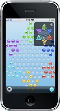 画像ギャラリー No.002のサムネイル画像 / ［iPhone］ボードゲーム「ダイヤモンドゲーム」配信開始