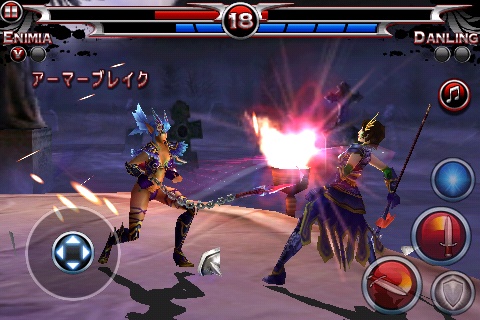 Iphone 抜きん出た完成度 ゲームロフトの Blades Of Fury はiphone Ipod Touch用3d対戦格闘アクションの決定版